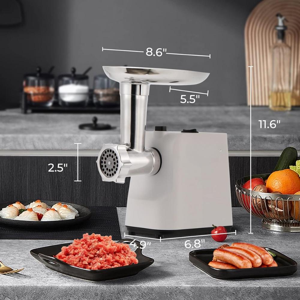 Molino Electrico Para Maíz Carne 2500W 6 En 1 Con Embutidor img #5