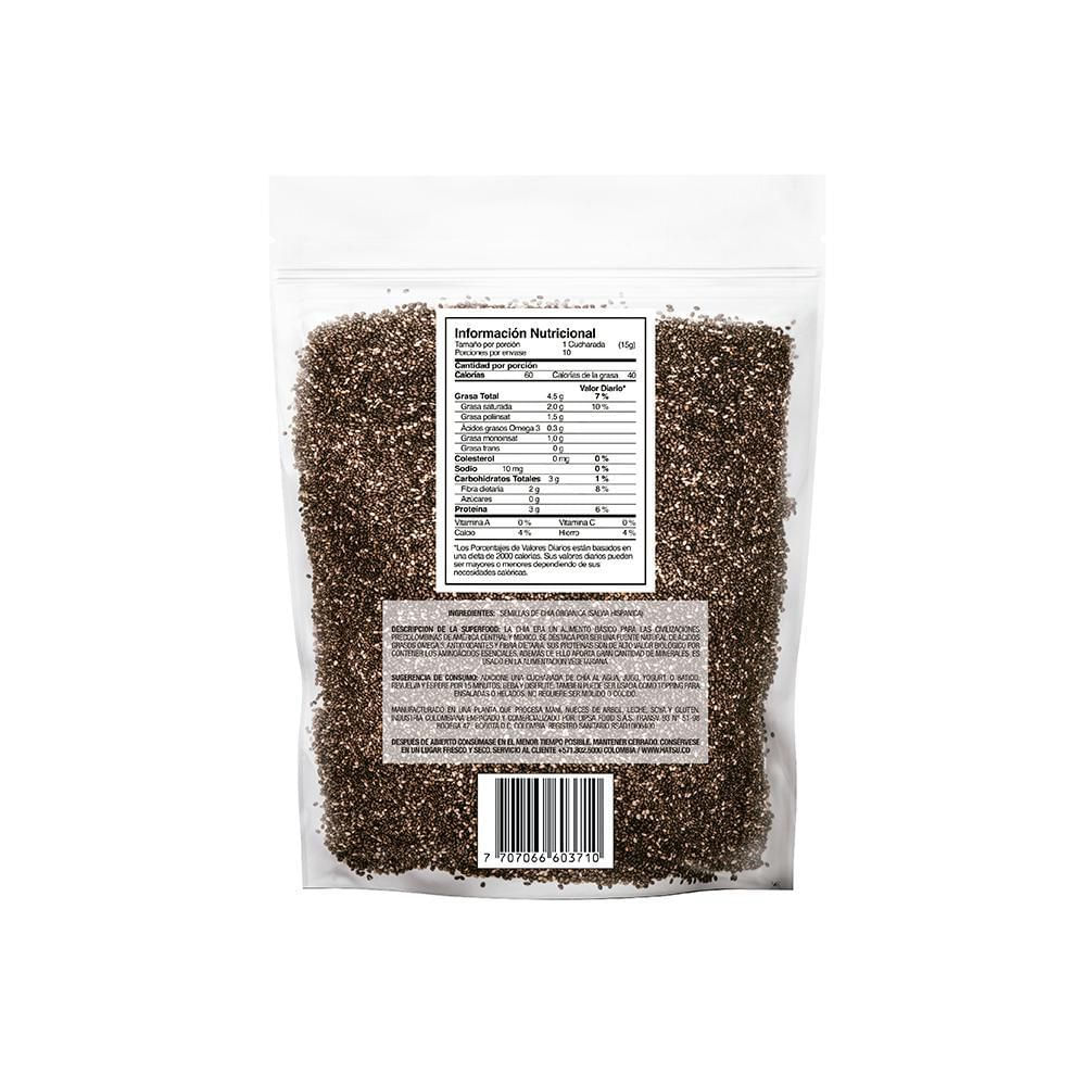 Super Foods HATSU Semillas de Chía Orgánica (150 gr) img #2