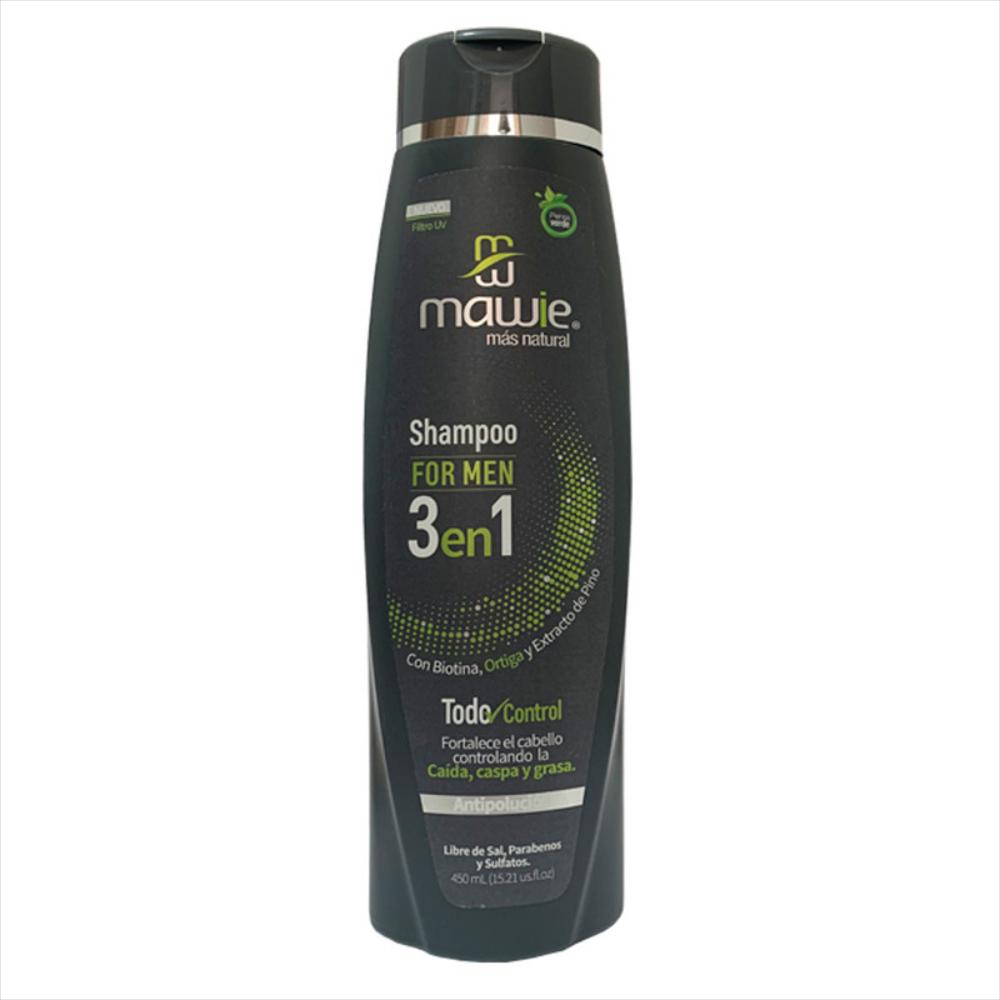 Shampoo For Men 3 En 1 Mawie X450 Ml
