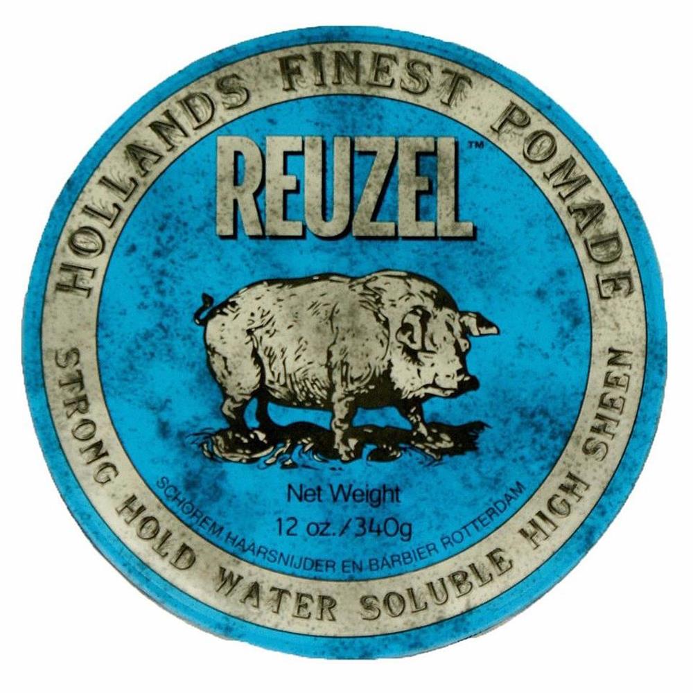 Cera Profesional Cabello Barba Reuzel 4Oz Azul Brillo img #2