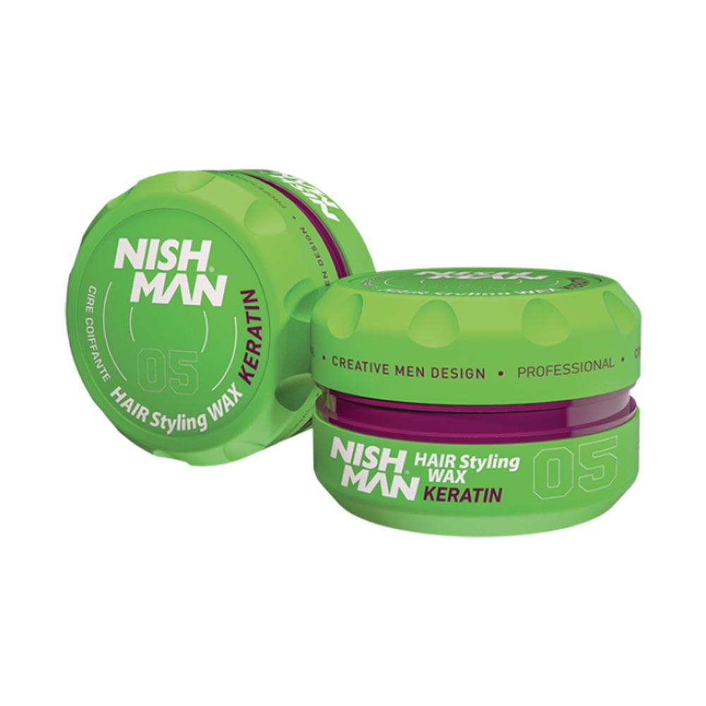 Cera Hair Styling Keratina 150Ml Nishman 05