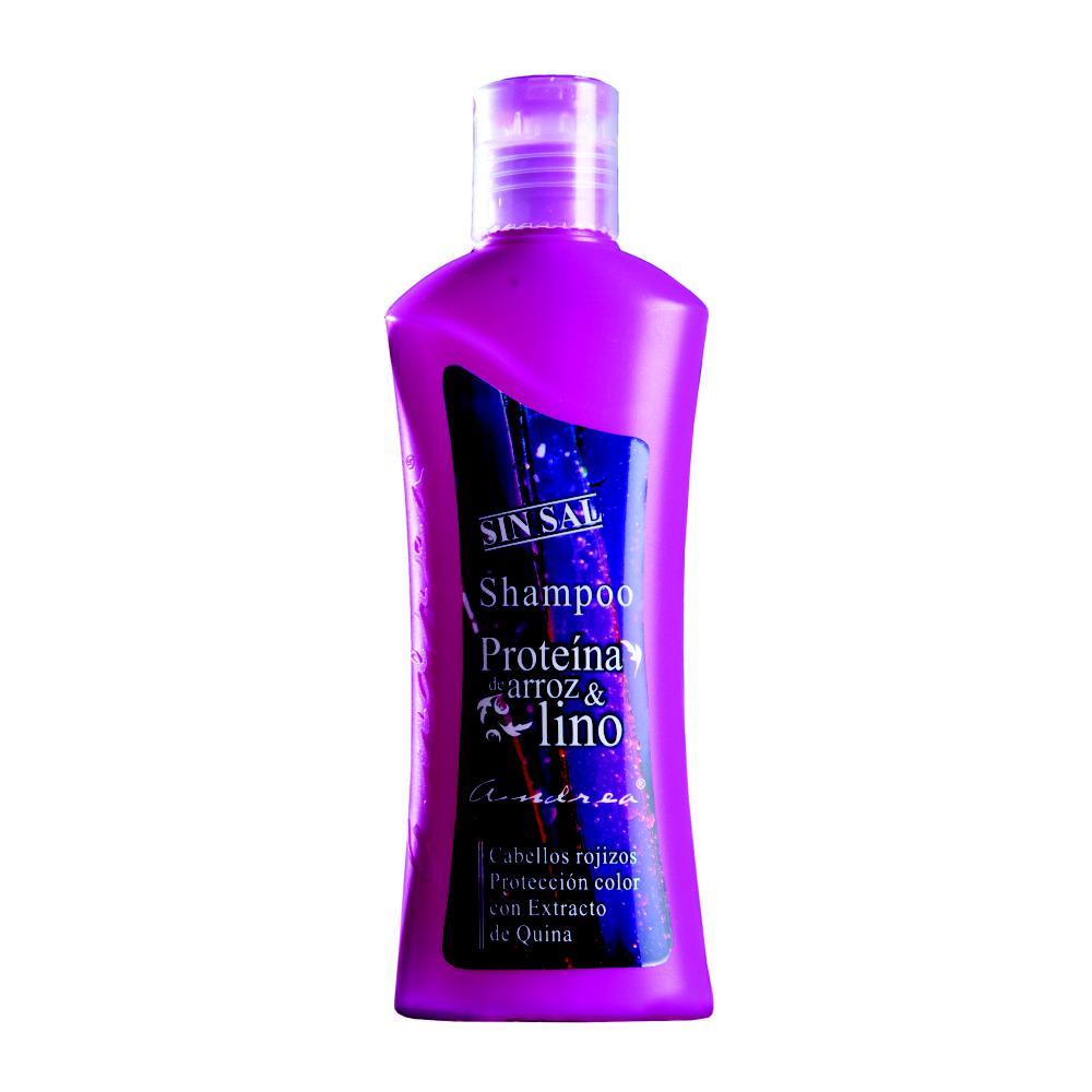 Shampoo Proteina De Arroz & Lino Cabellos Rojizos img #1