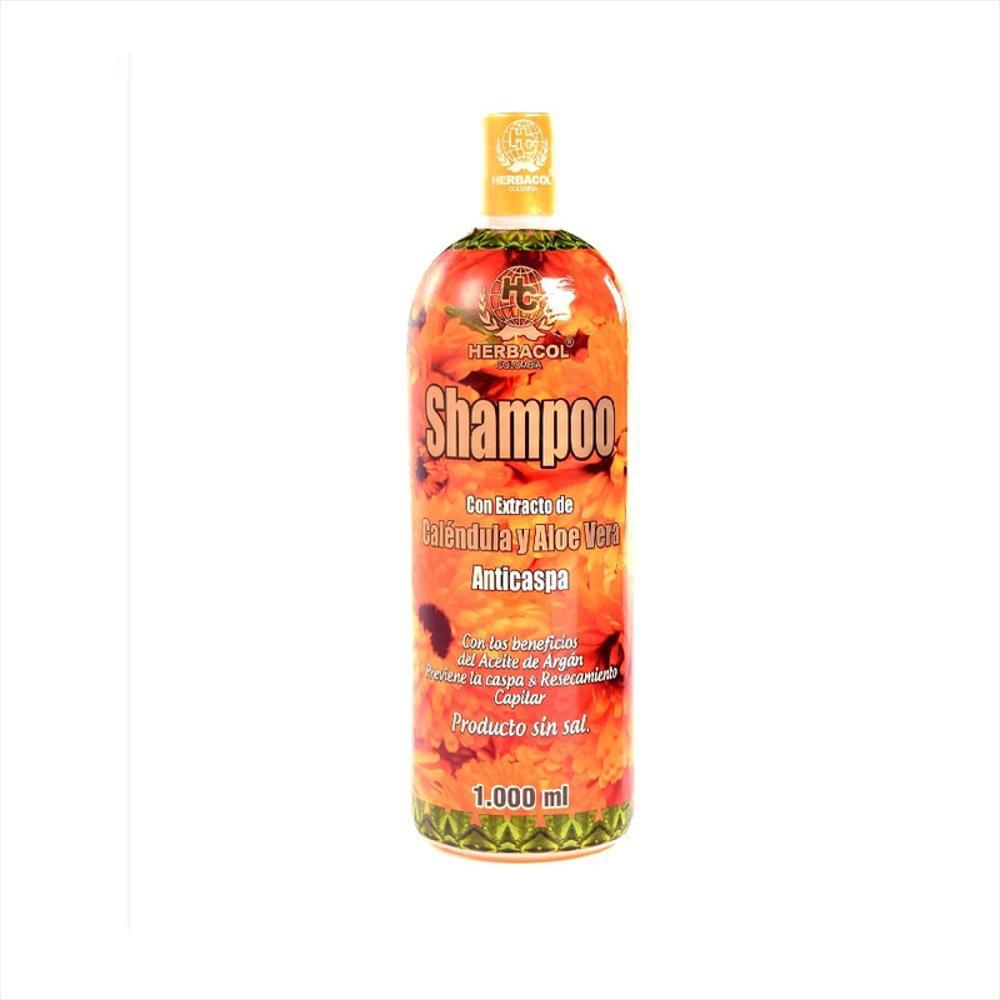 Shampoo Herbacol Caléndula Y Aloe Vera Anticaspa
