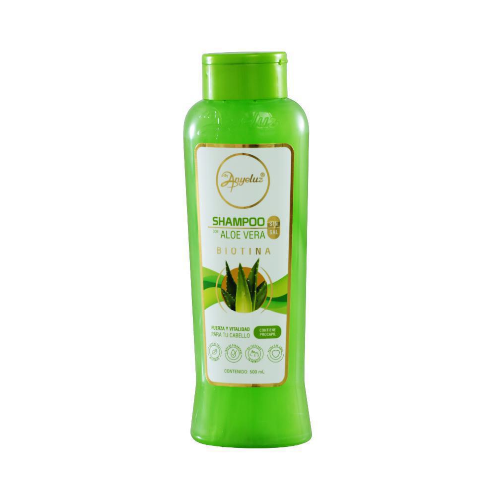 Shampoo Con Aloe Vera Para Cabello Graso Anyeluz X 500 Ml