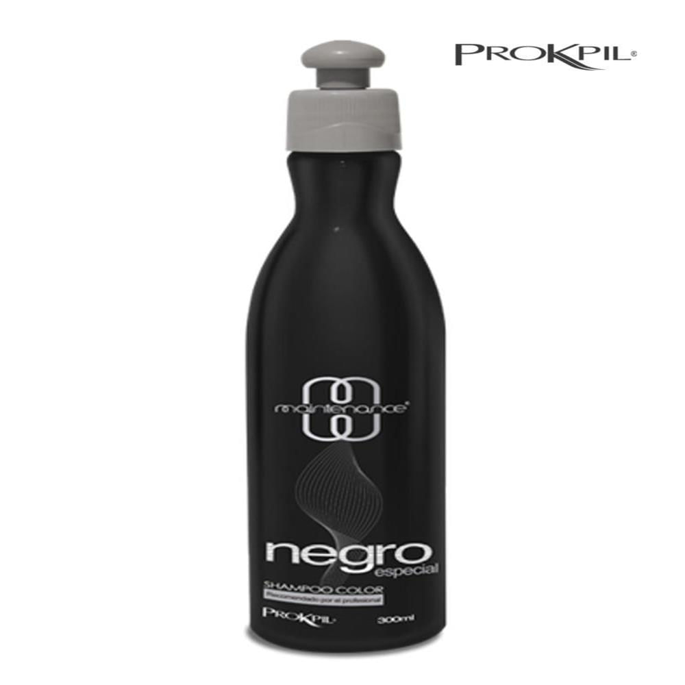 Prokpil Negro Shampoo 300Ml Cabello Negro (Canas Tambien)