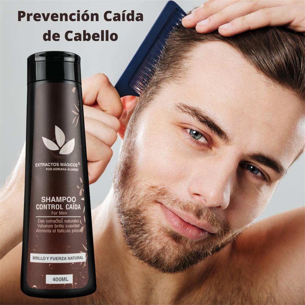 Shampoo Prevencion Caida Para Hombre 3 Unidades img #2