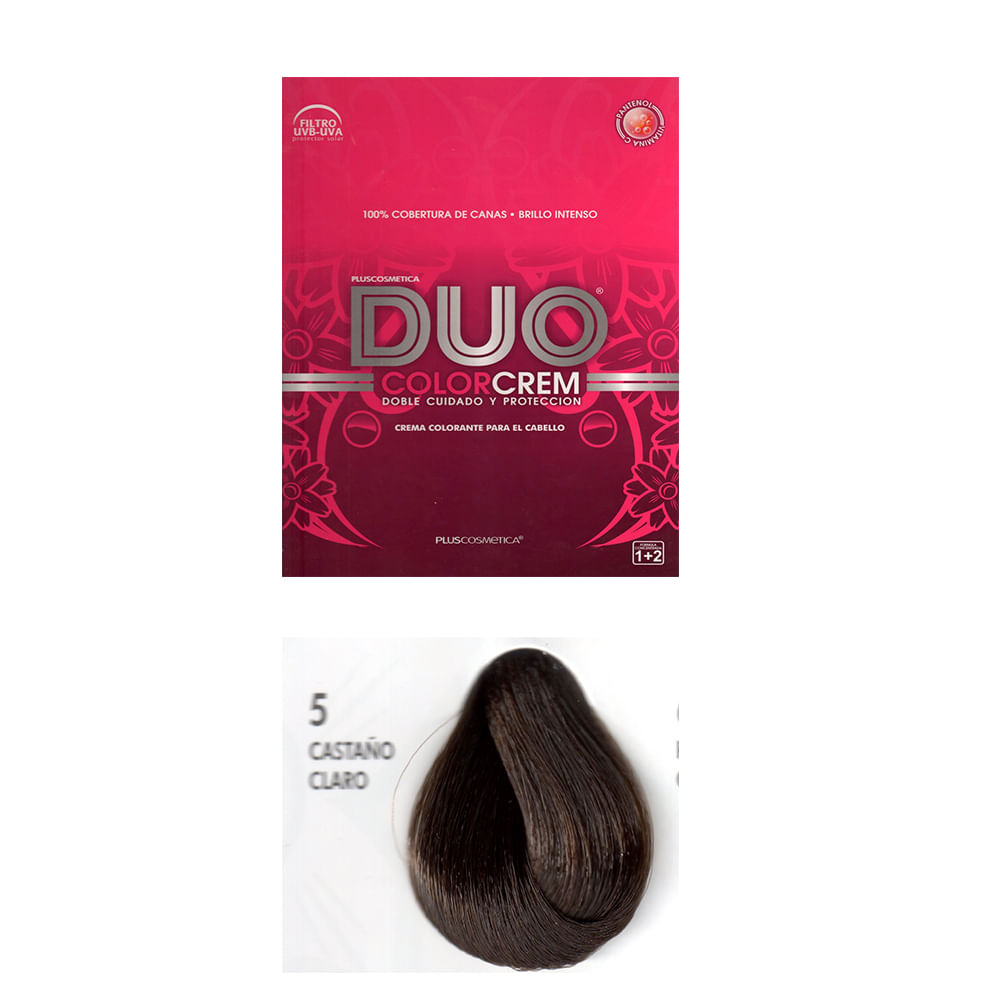 Tinte Capilar Duo 5 Castaño Claro