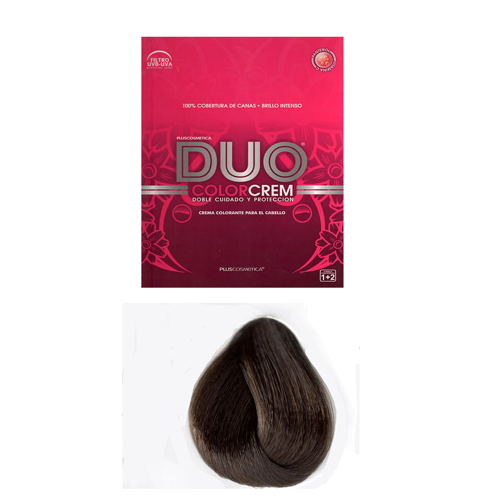 Tinte Capilar Duo 6.1 Rubio Oscuro Cenizo