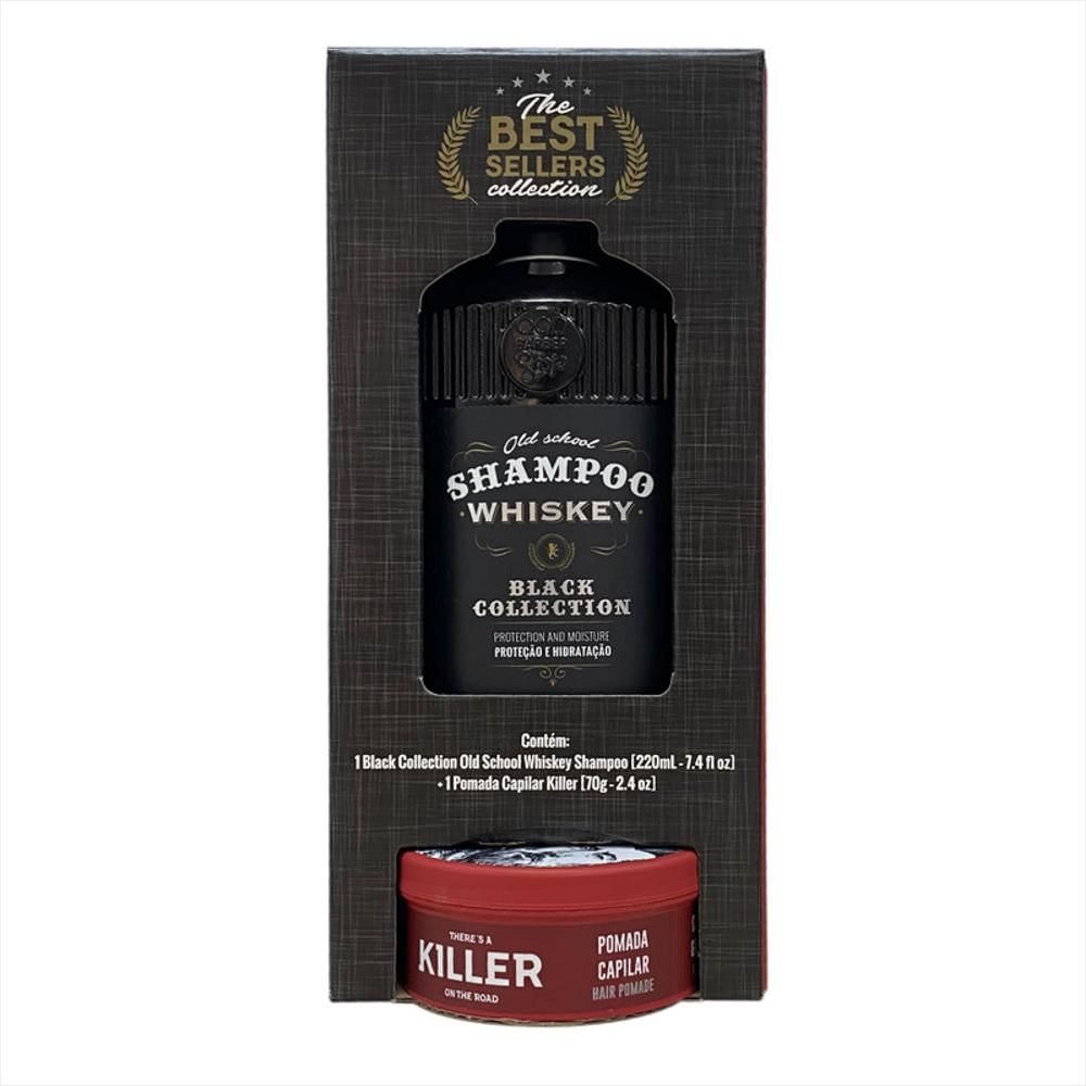Kit Best Seller Collection Shampoo Whiskye Con Cera Qod
