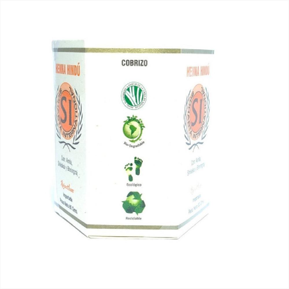 Henna Hindú Tinte Natural Cobrizo 80Gr