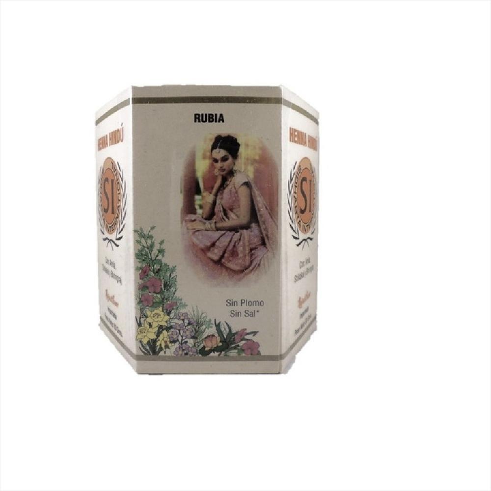 Henna Hindú Tinte Natural Rubia 80Gr