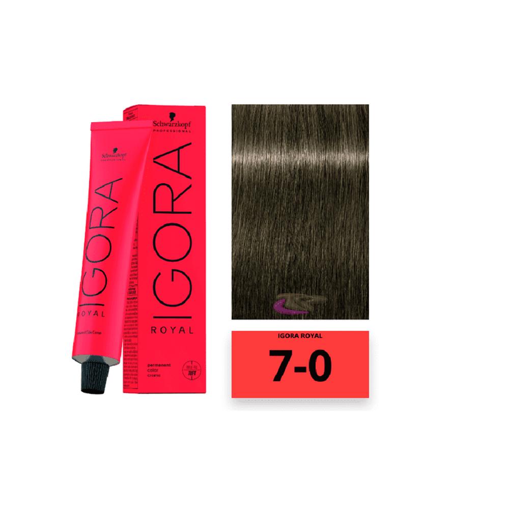 Kit Tinte Igora Royal # 7.0