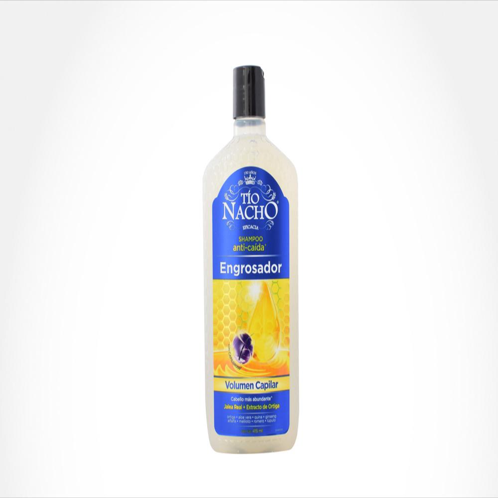 Shampoo Engrosador Tio Nacho Jalea Real Ext Ortig Caj 1 Fra 415 Ml
