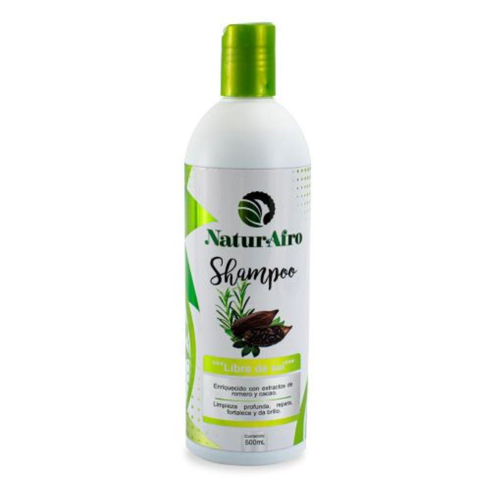 Shampoo Con Extracto De Romero Y Cacao 500 Ml Naturafro