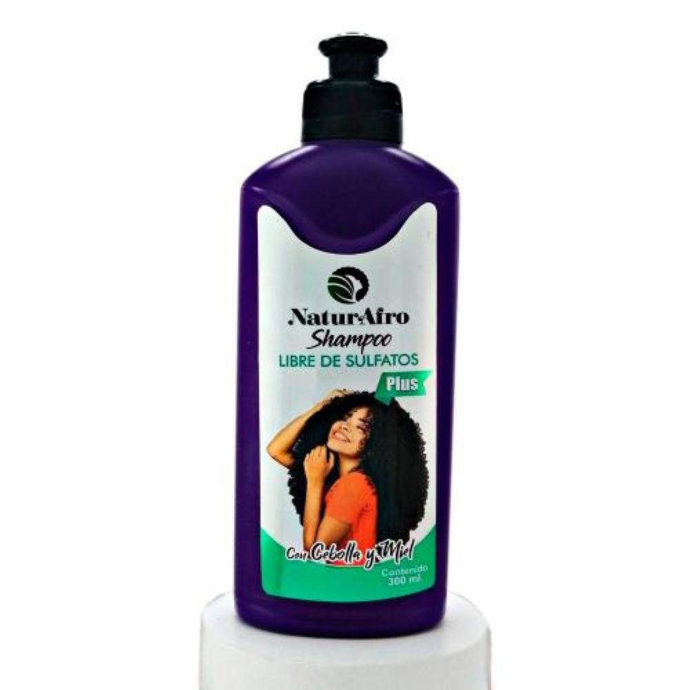Shampoo Libre De Sulfatos Con Cebolla Y Miel 300Ml Naturafro