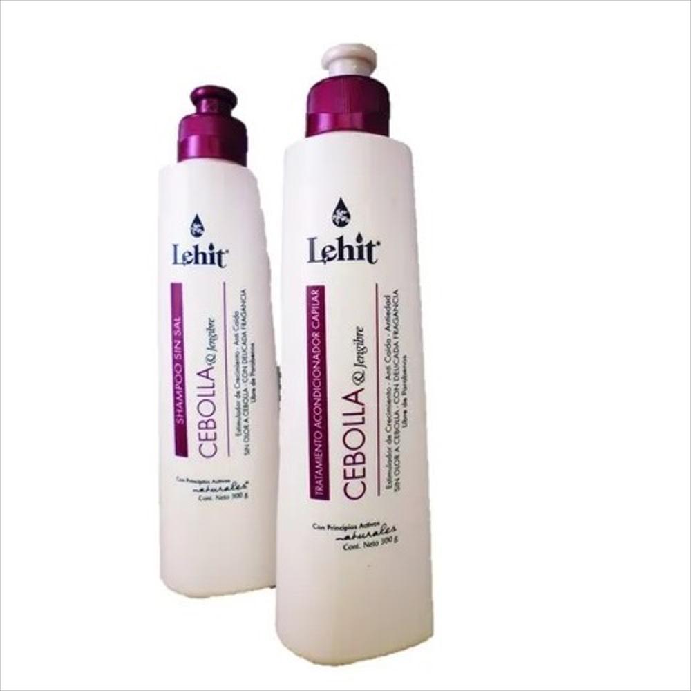 Lehit Cebolla Y Jengibre Combo Shampoo Tratamiento 300 G