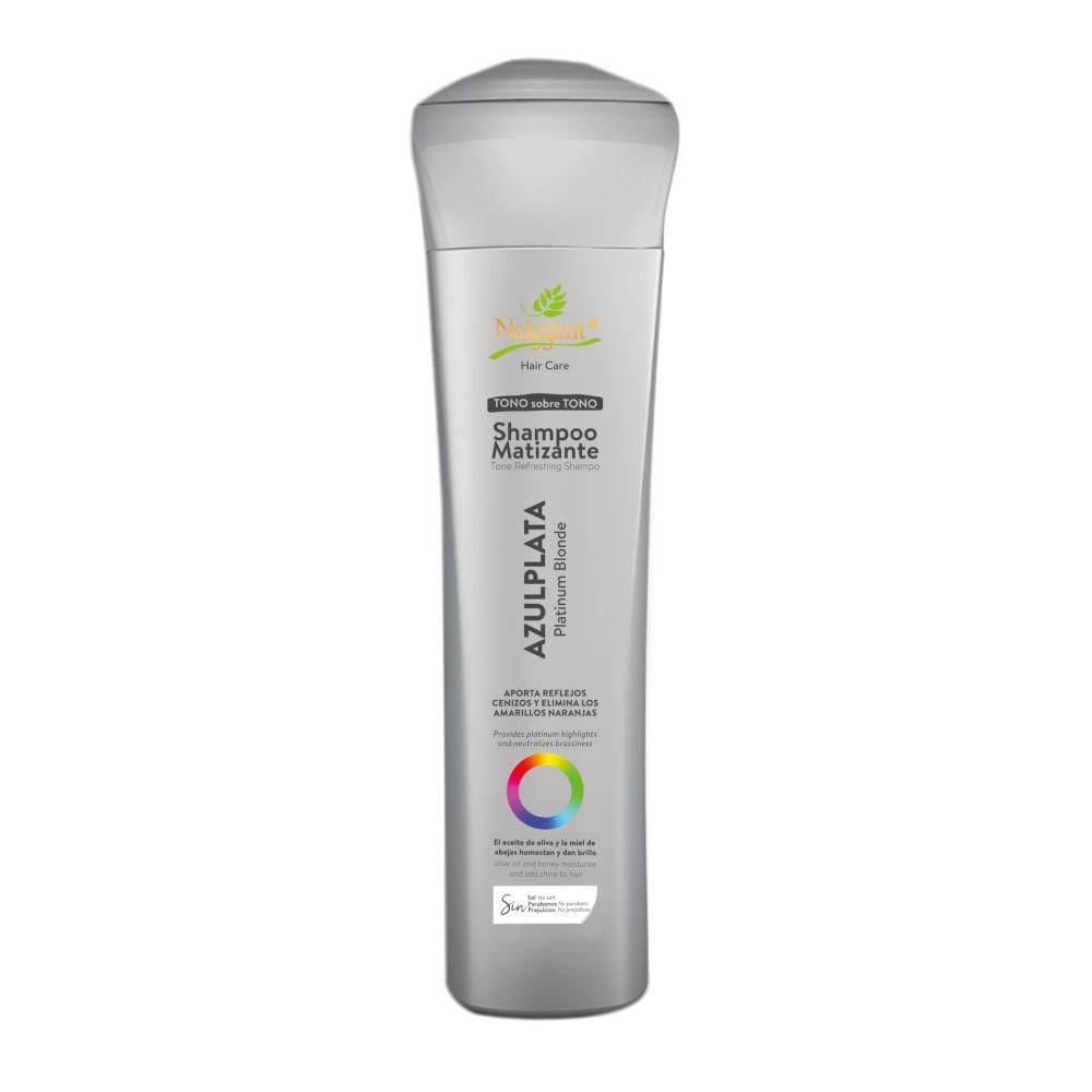 Shampoo Naissant Matizante Azul Plata 300Ml