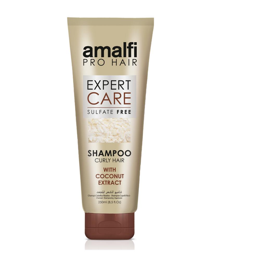 Amalfi Champú Libre De Sulfato Con Extracto De Coco Para Cabello Rizado 8.5 Fl Oz, 250 Ml