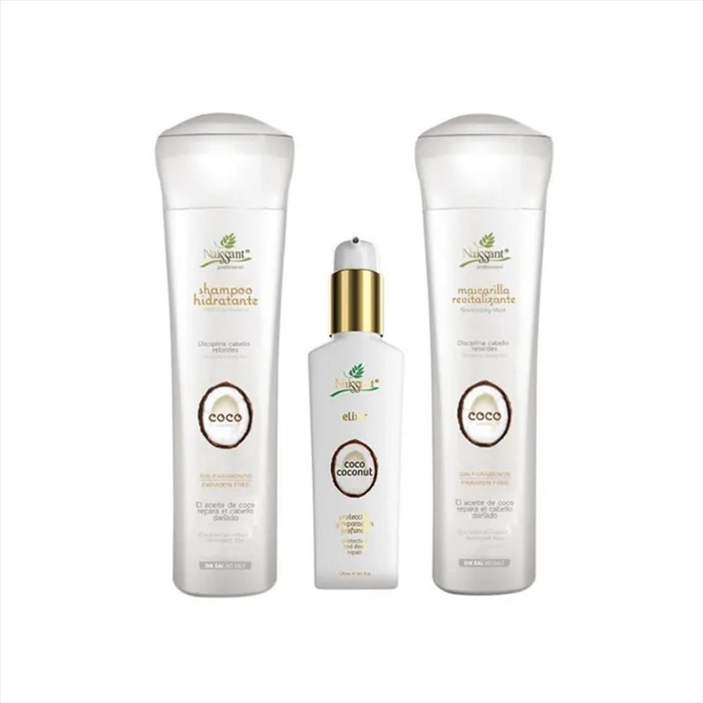 Kit Linea De Coco Naissant (Shampoo Mascarilla Elixir)