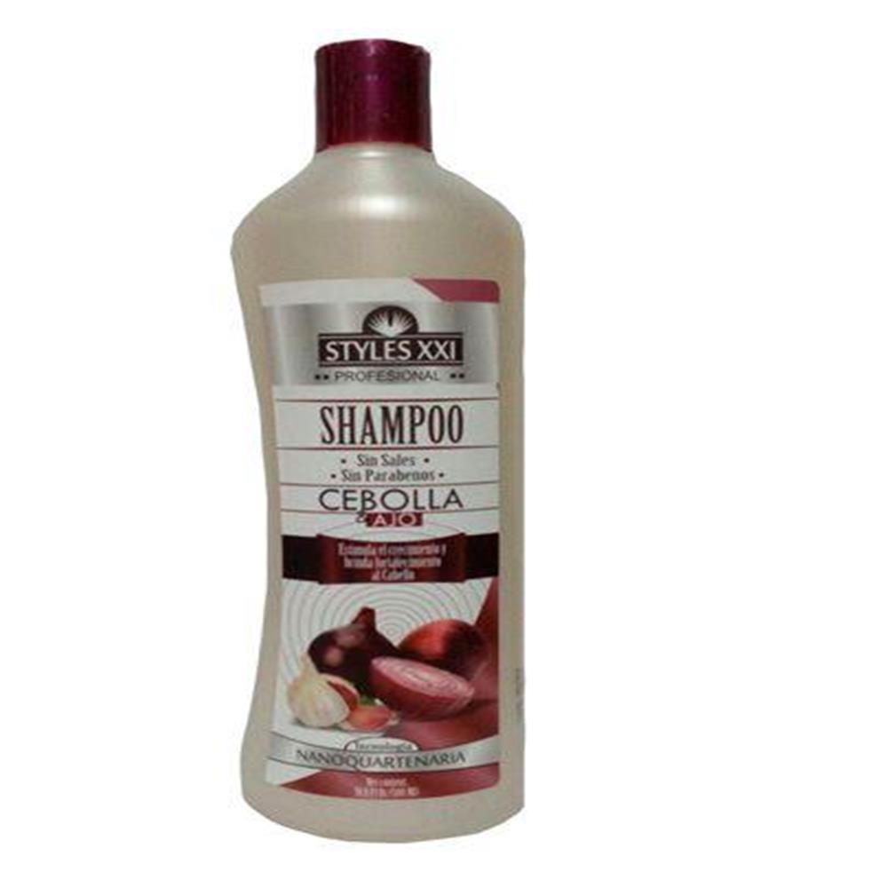 Shampoo De Cebolla Y Ajo Activador De Crecimiento 500Ml