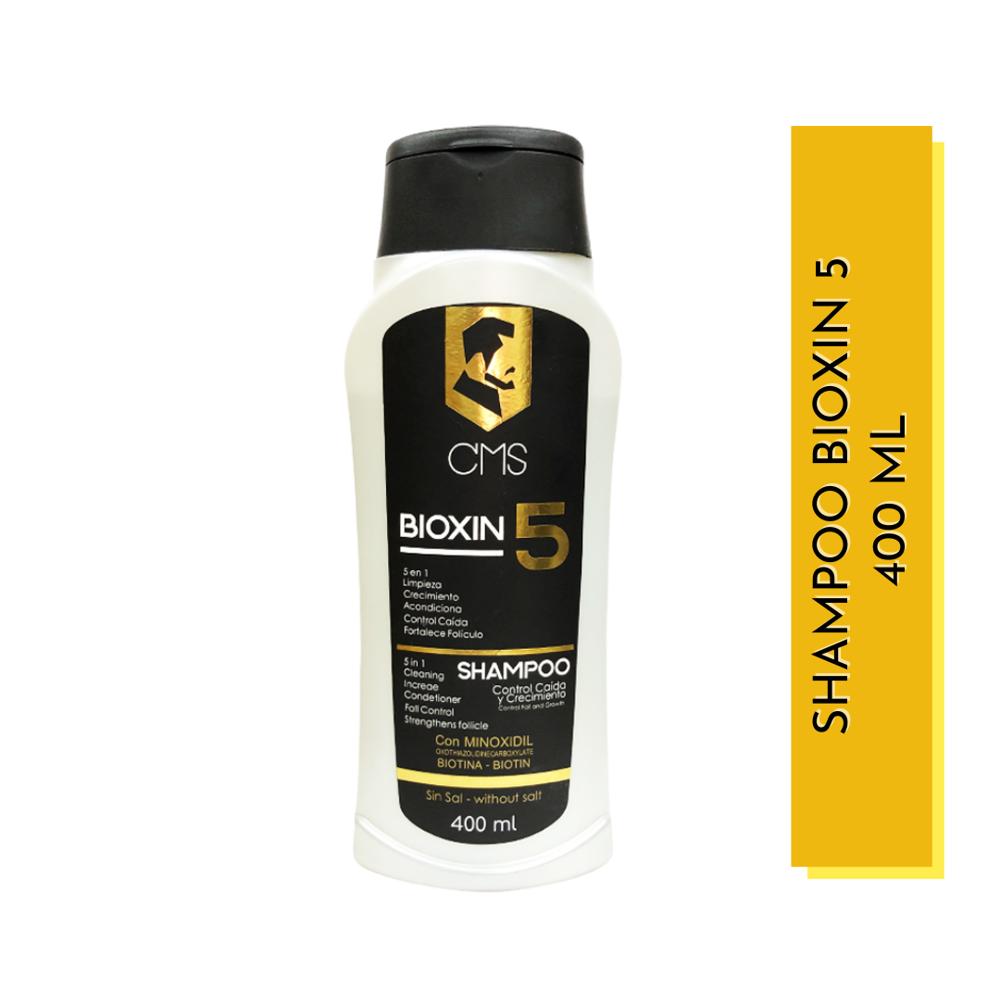 Combo Control Caída Cms Bioxin 5 (Shampoo Y Tónico) img #2