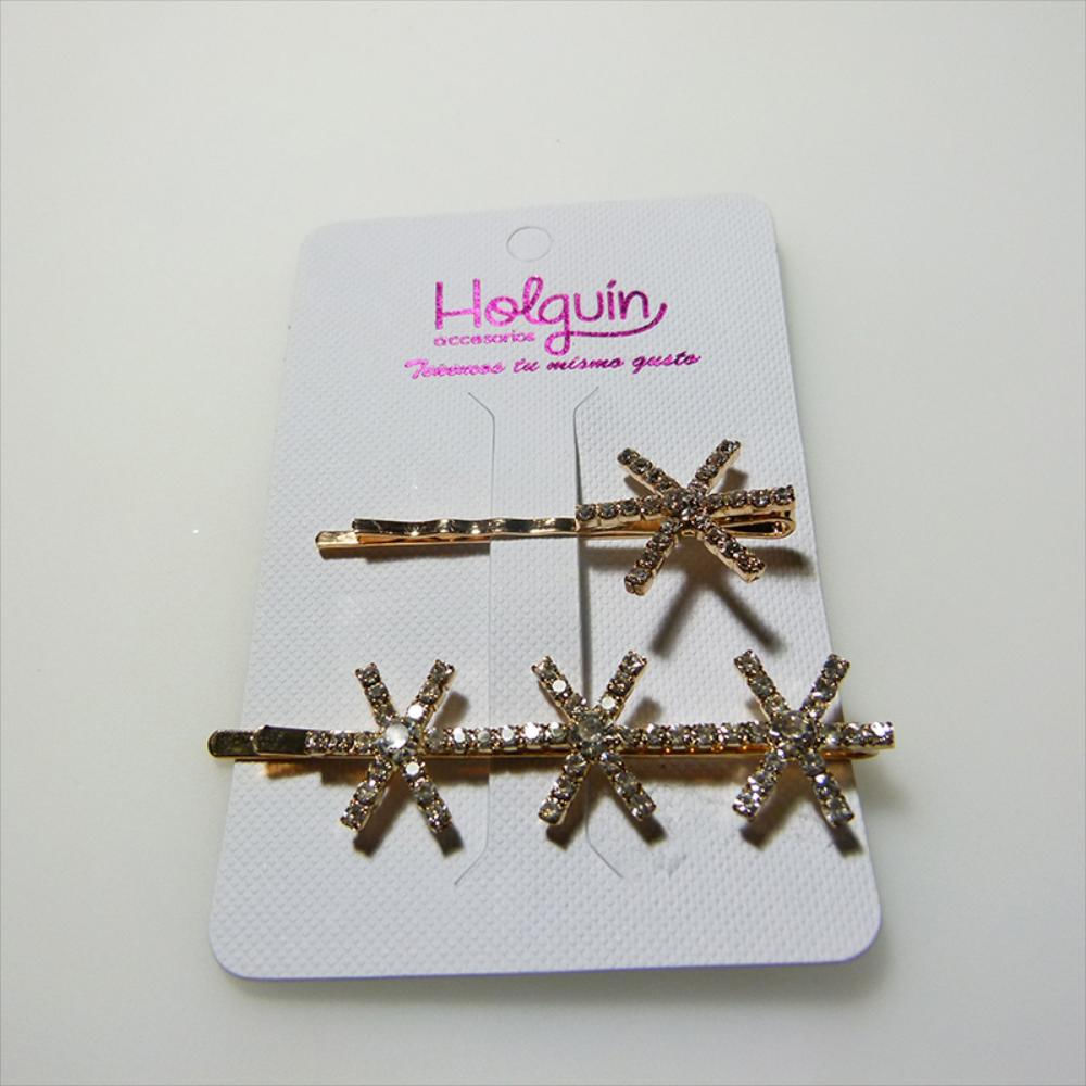 Pinza X 2 En Strass Estrella img #2