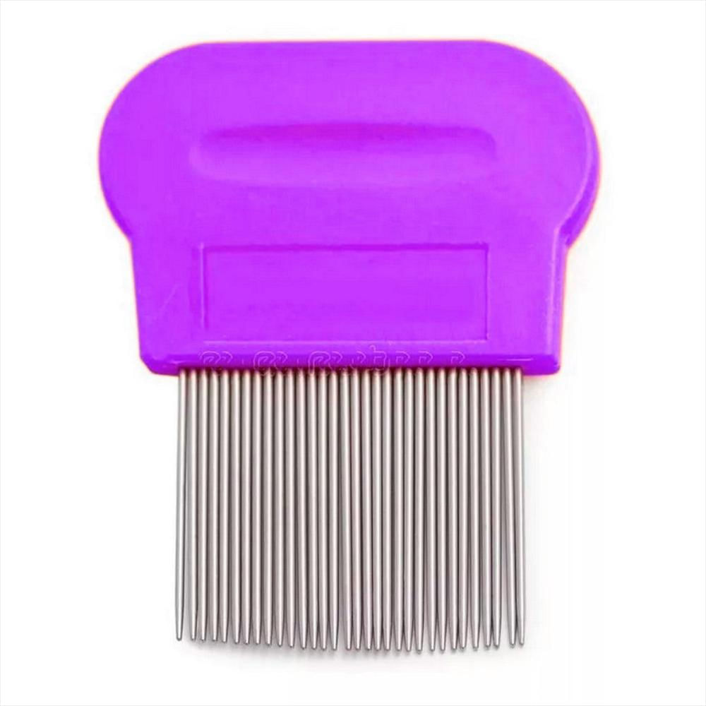 Peine Cepillo Piojos Liendras Violeta