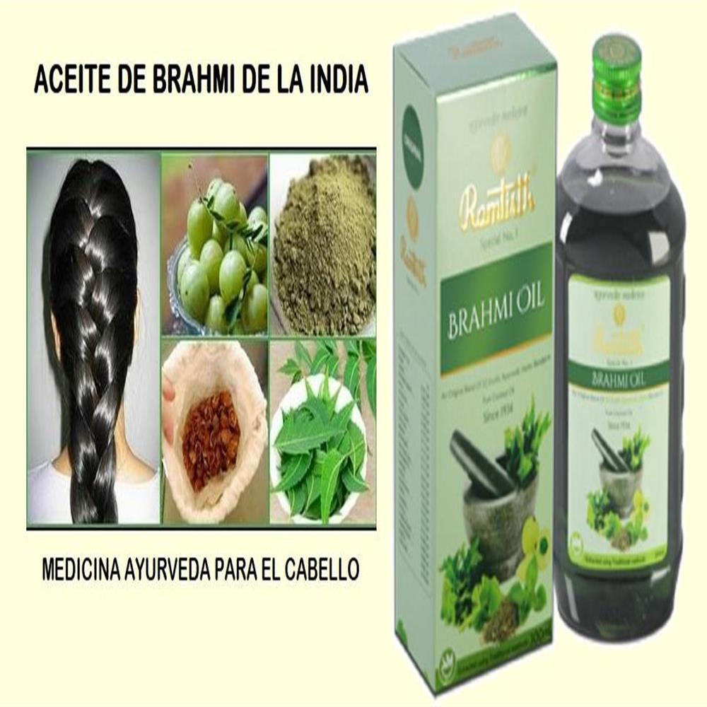 Aceite De Brahmi El Cabello Ramtirth X 300Ml