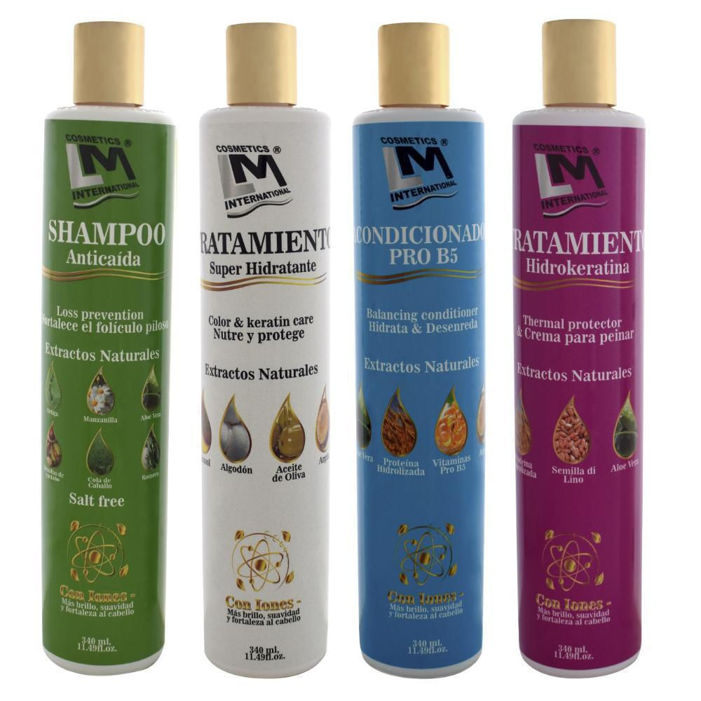 Kit Anticaída Y Crecimiento Del Cabello Lm