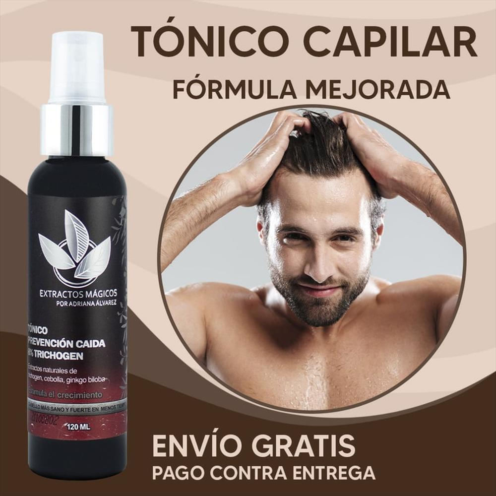 Tónico Capilar Anticaida De Cabello Crece Pelo 120 Ml img #2