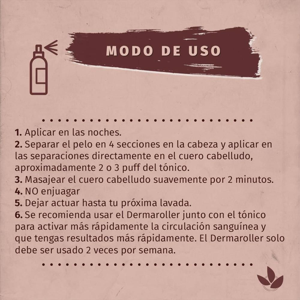 Tónico Capilar Anticaida De Cabello Crece Pelo 120 Ml img #5