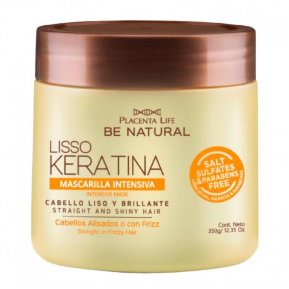 Mascarilla Be Natural Liso Keratina 350Gr