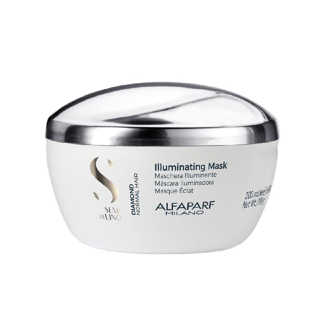 Mascarilla Illuminatintg Mask Diamond 200Ml Semi Di Lino Blanca