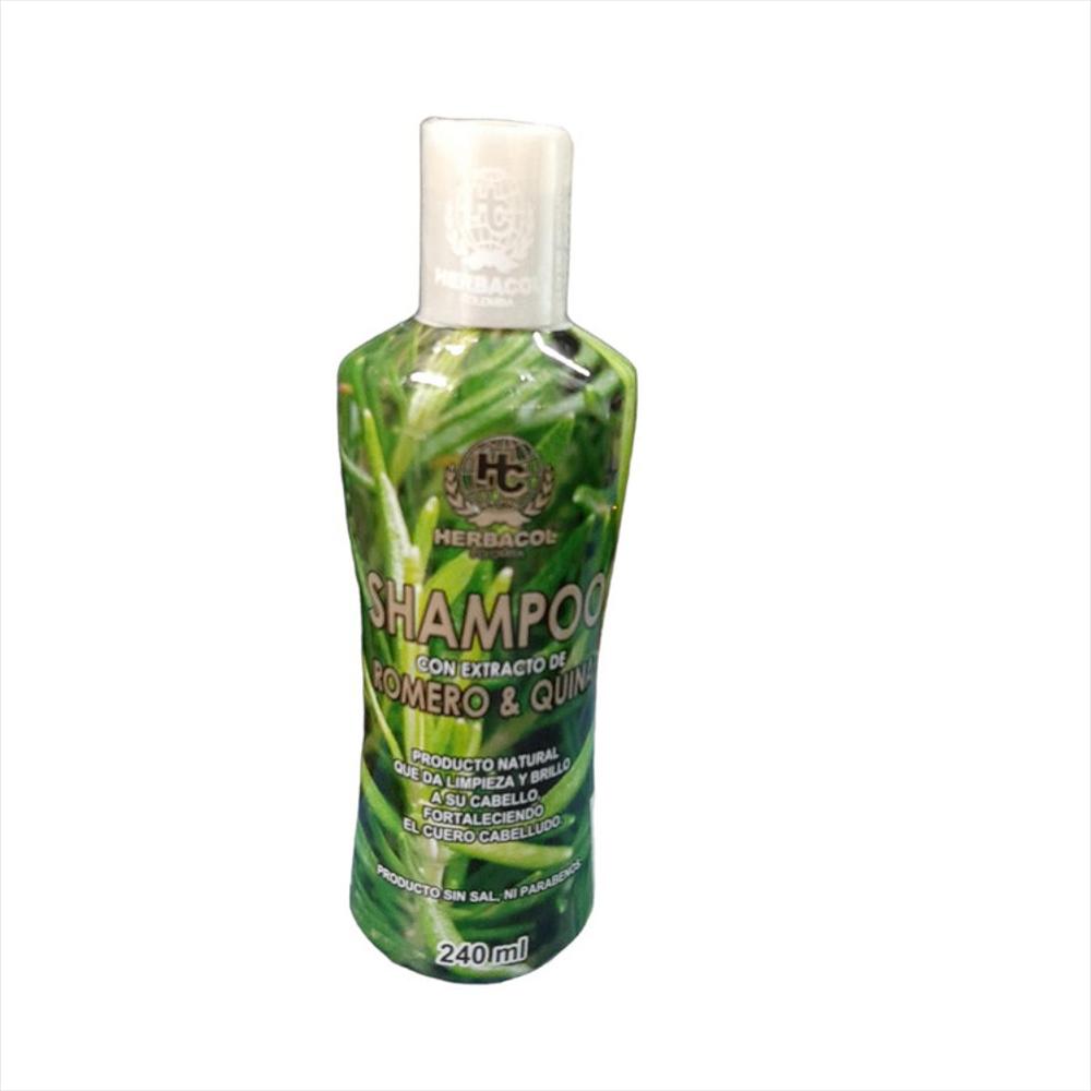 Shampoo Con Extracto De Romero Y Quina