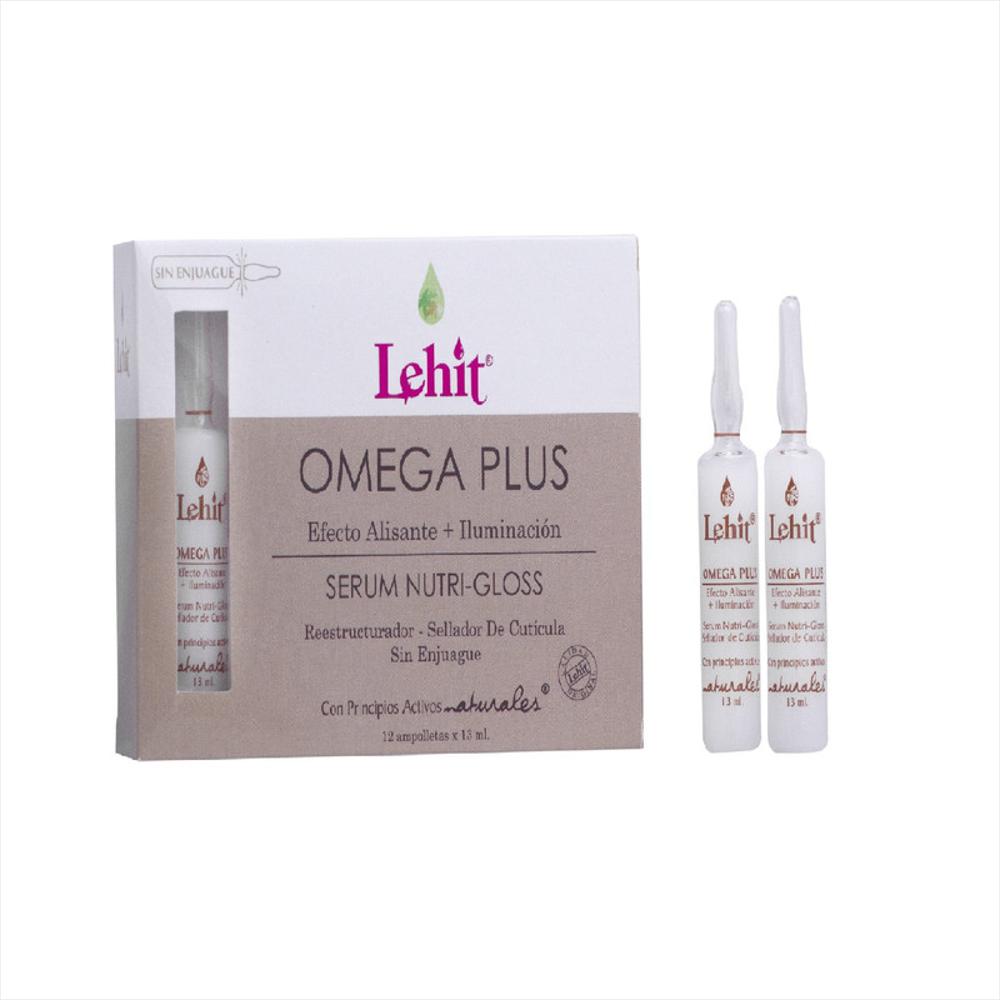 exito.com | Lehit Omega Plus Efecto Alisante 12 Ampolletas 13Ml