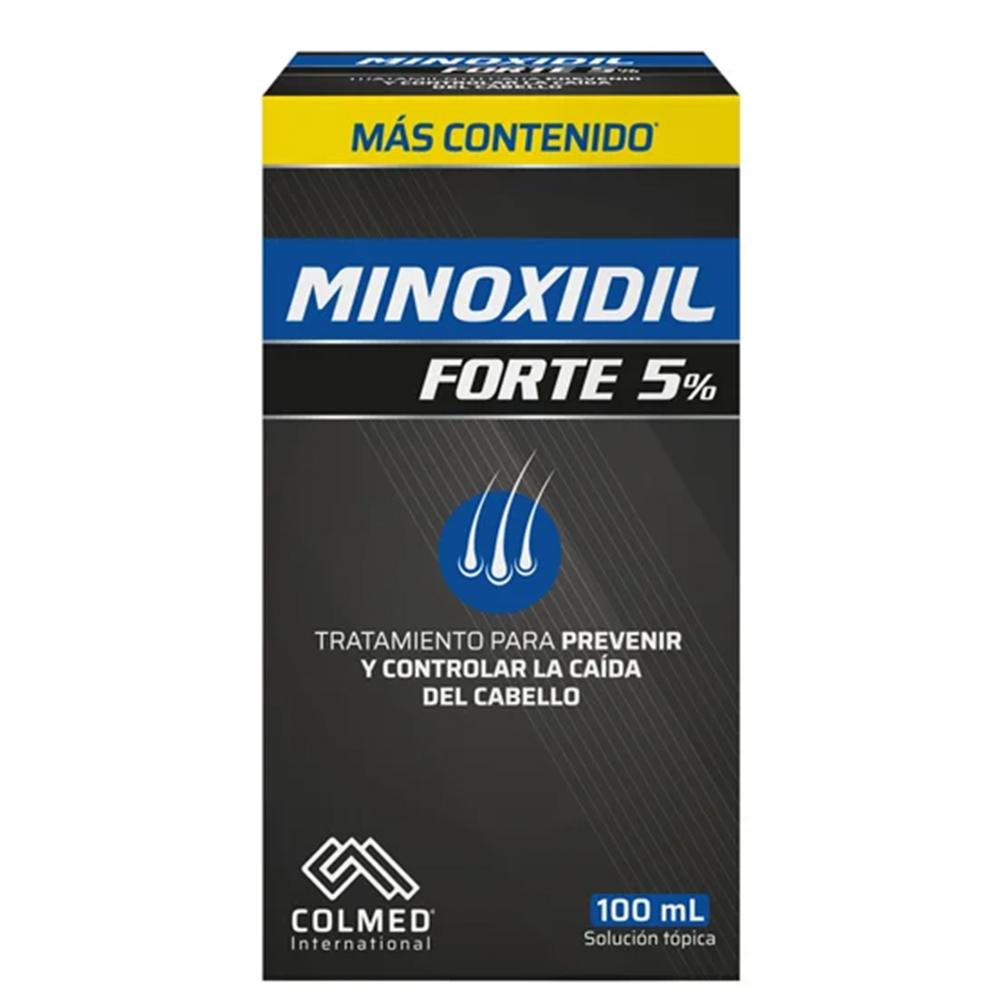 Tratamiento Caída Del Cabello Minoxidil Forte 5 Colmed 100Ml