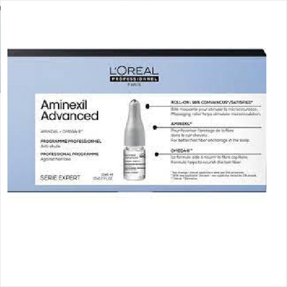 Loreal Aminexil Programa Avanzado Anticaída 10Unid X 6Ml img #1