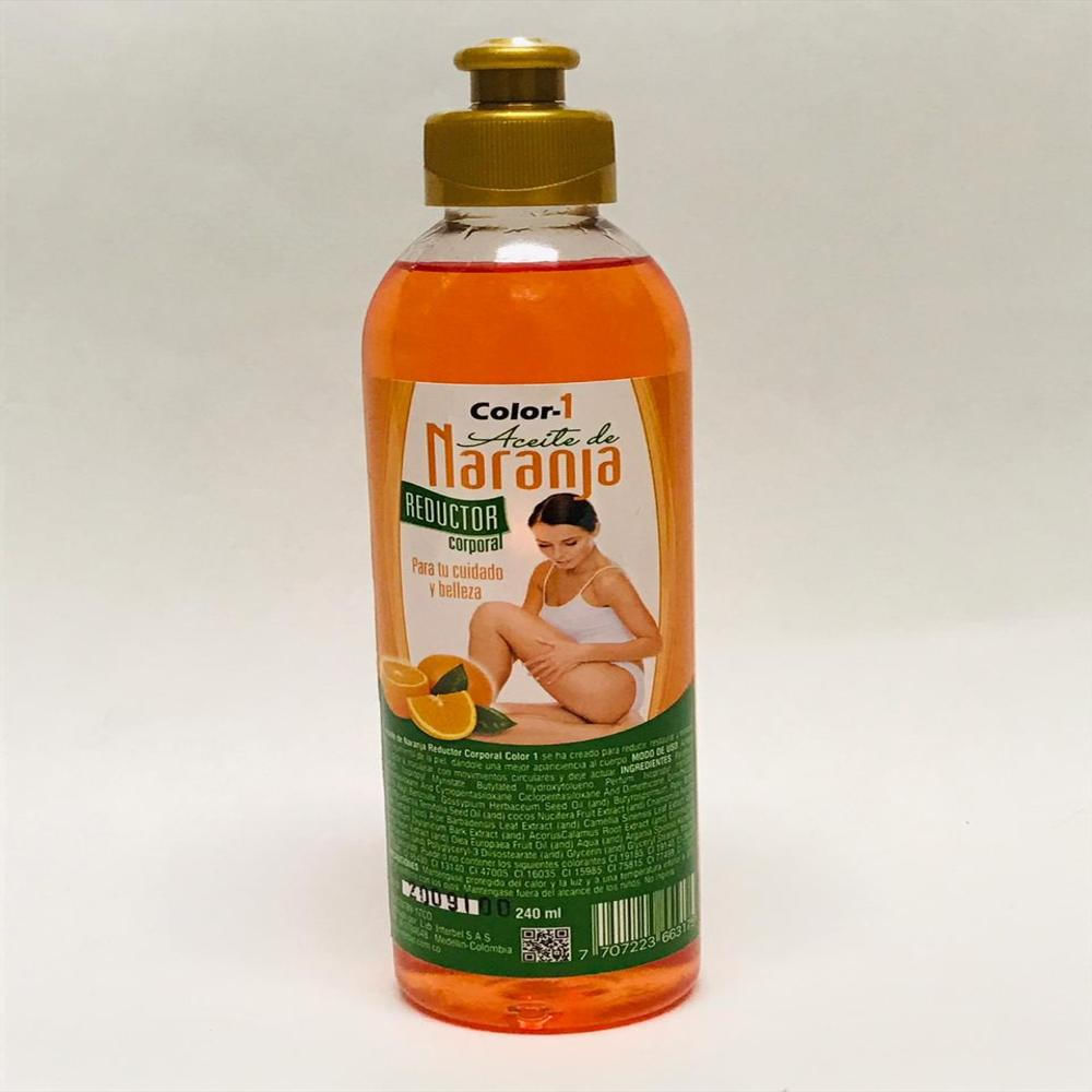 Aceite De Naranja Reductor 240 Ml Color1