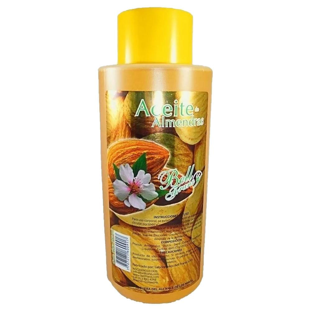 Aceite Almendras 1000Ml Corporal Bell Franz Natural Nutre E Hidrata