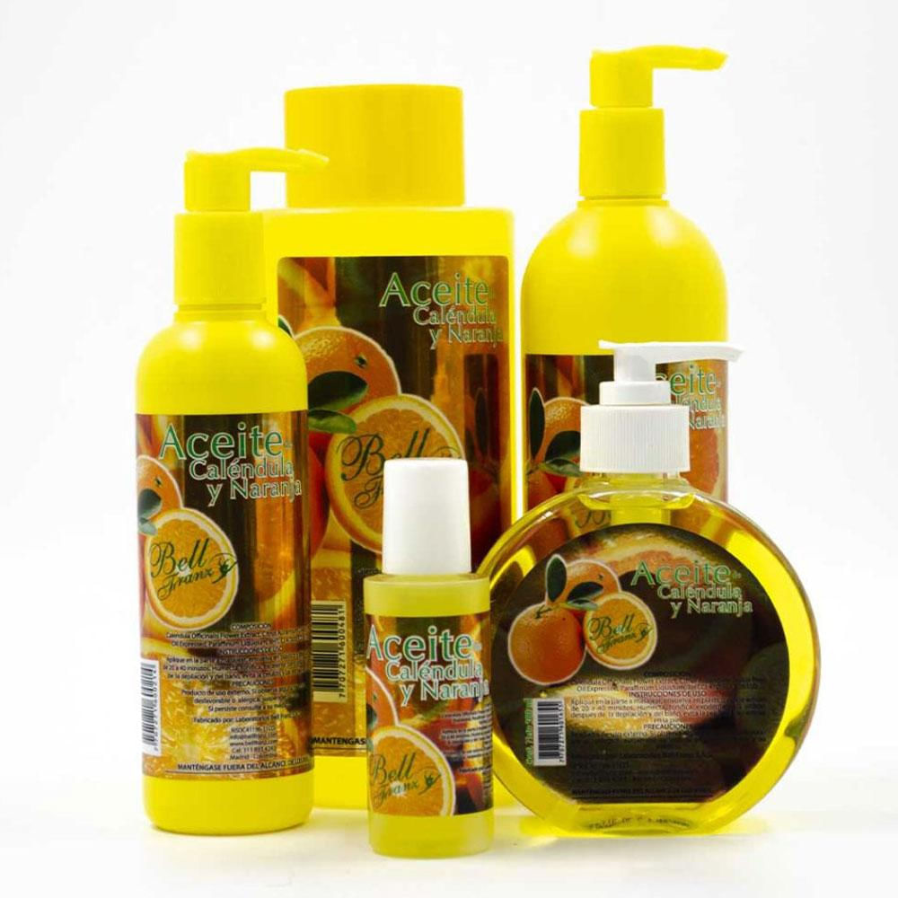 Aceite Naranja Caléndula 1000Ml Bell Franz Corporal Hidrata Suavidad img #2