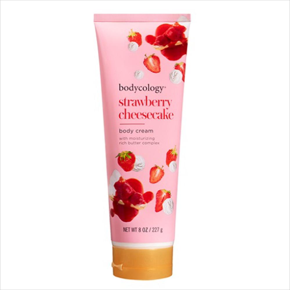 Crema Corporal Bodycology Strawberry Cheescake 8Oz