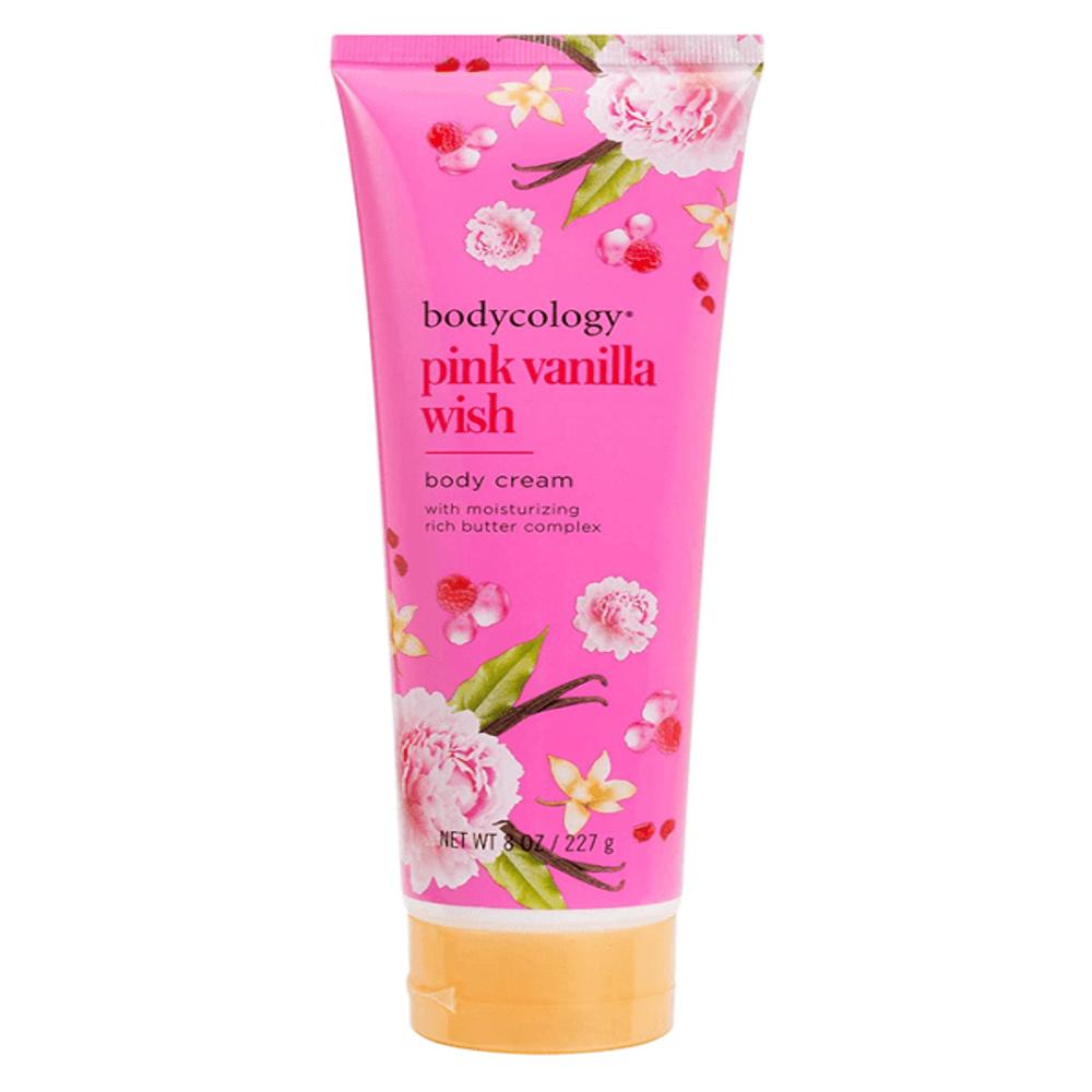 Crema Corporal Bodycology Pink Vanilla Wish 8Oz