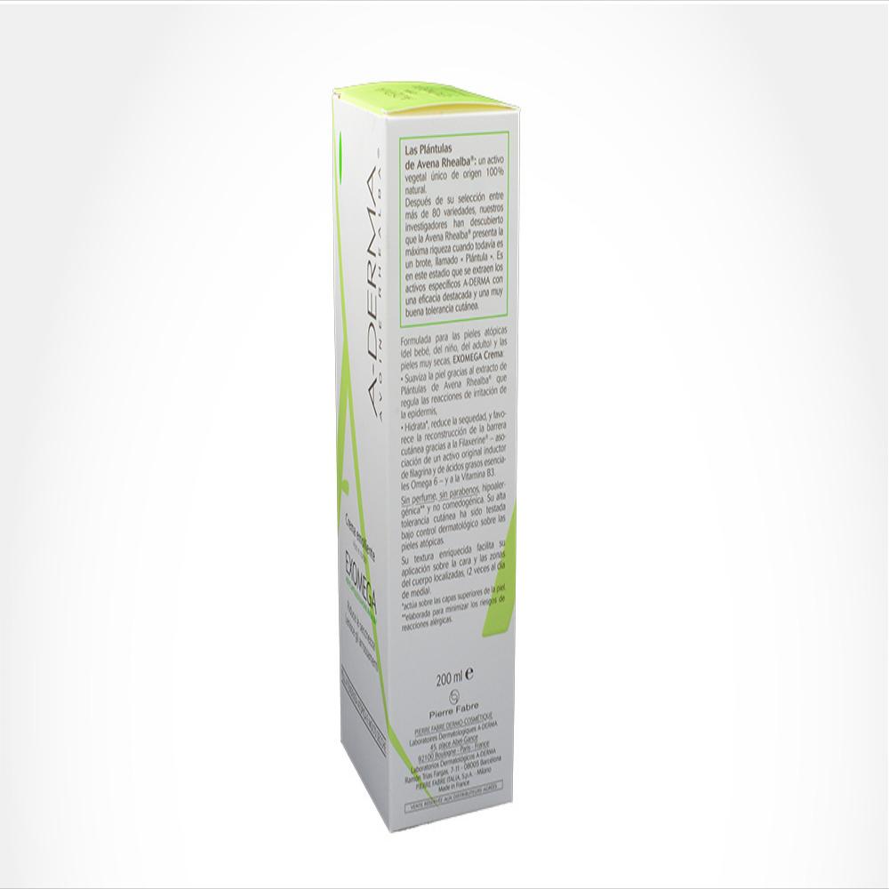 Crema Emoliente A Derma Exomega Tub 200 Ml img #2