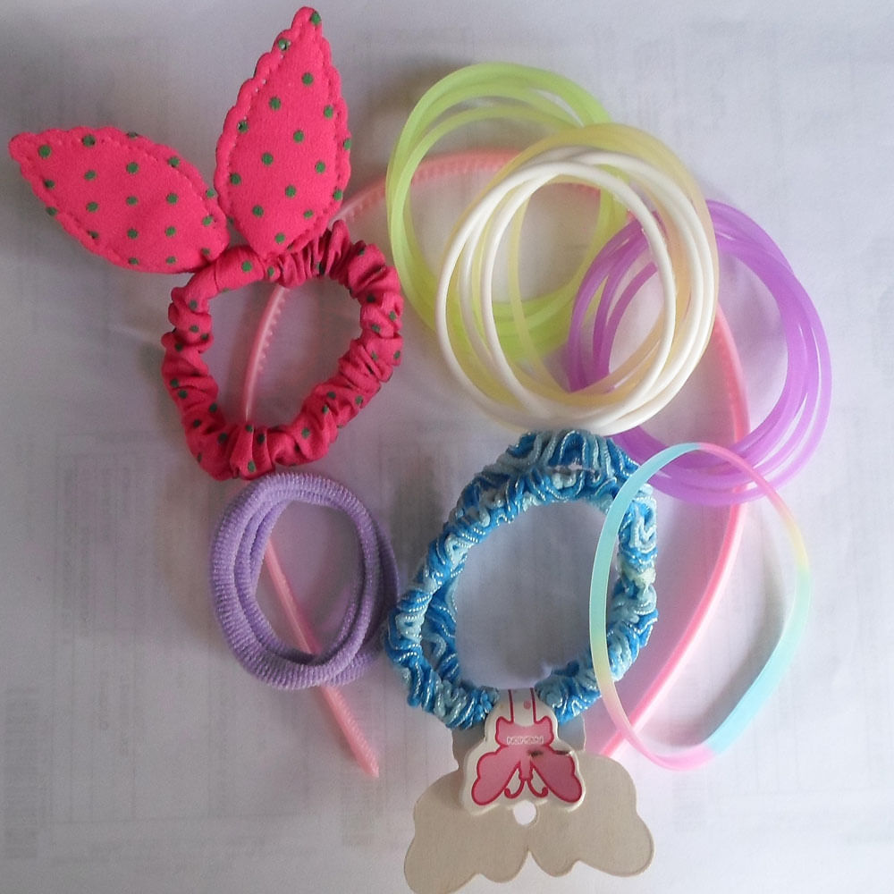 Set De Moñitas Lazos Y Colas