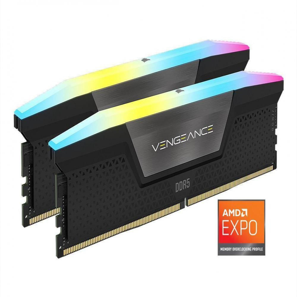 Set 2 Ram X 32 Gb Corsair Para Pc Ddr5 6000 img #1