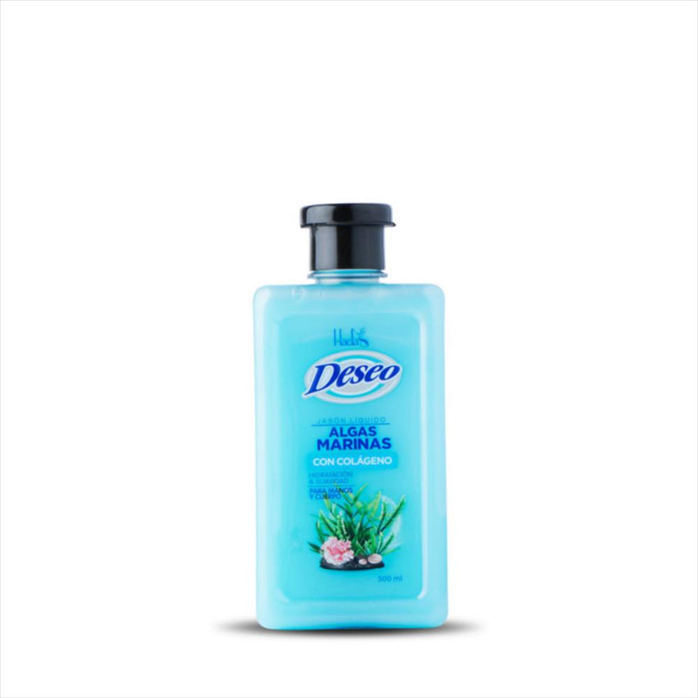 Jabón Líquido Deseo® Algas Marinas Colágeno Botella 500Ml