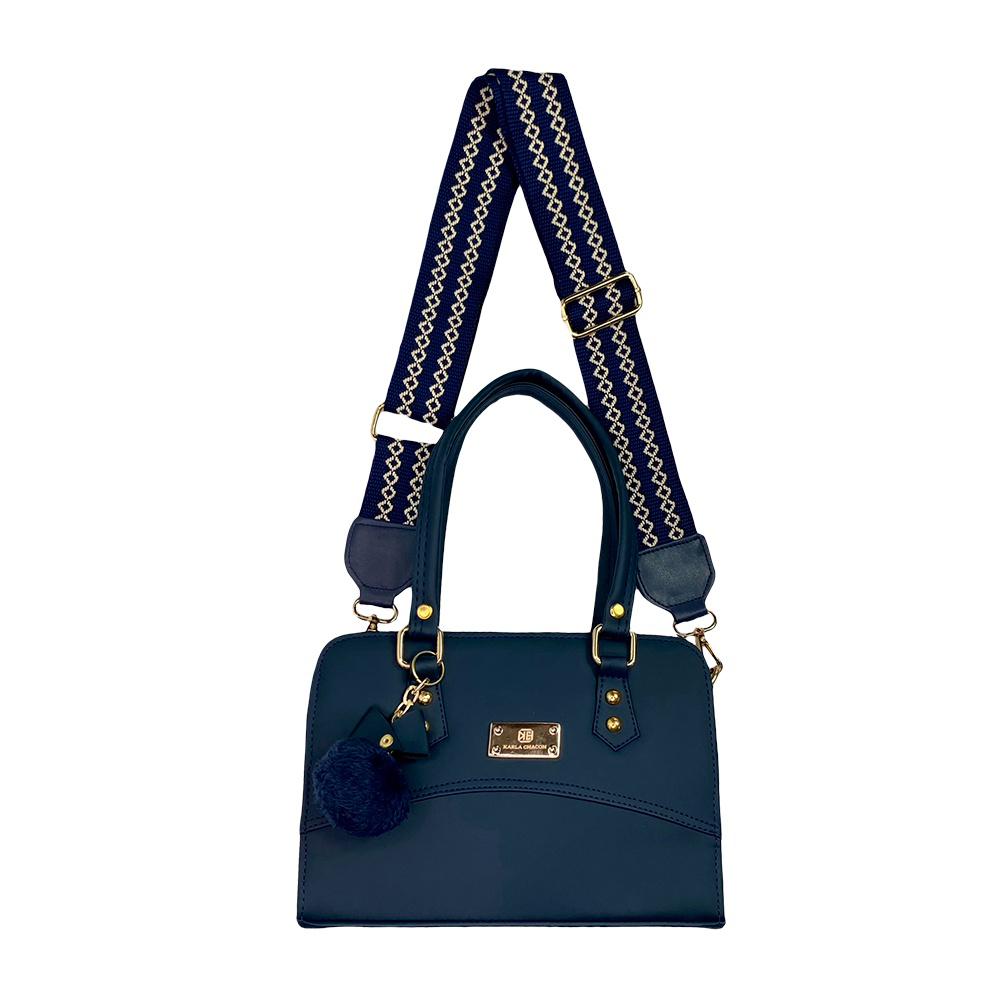Correa Para Bolso Ajustable Dama Accesorio Mujer Karla Chacon Azul img #3
