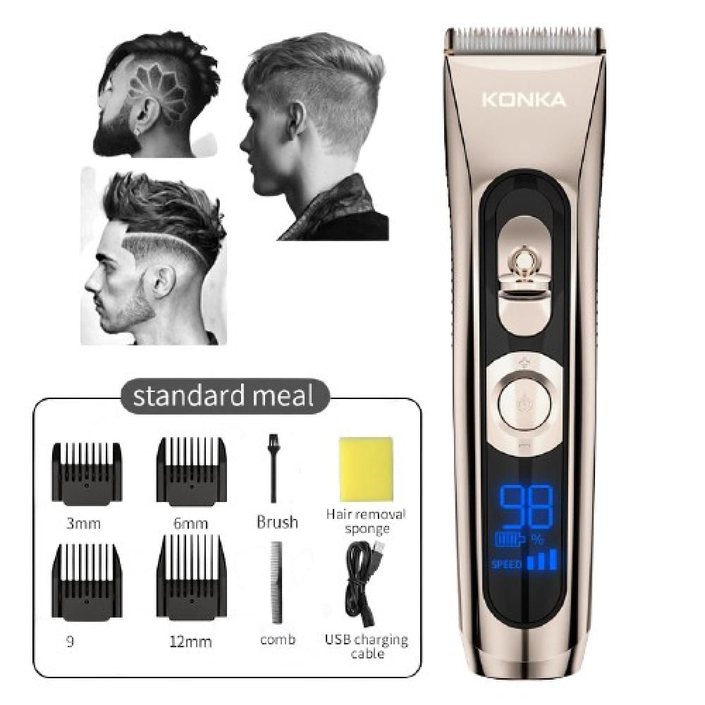 Konka Cortapelos Para Hombres Profesionales Clippers Inalámbricos