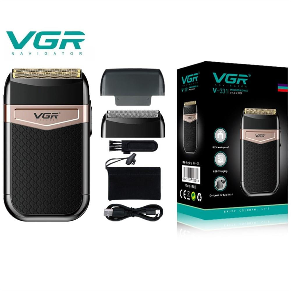 Afeitadora Profesional Vgr V 331 Usb, Silenciosa, 50 Minutos