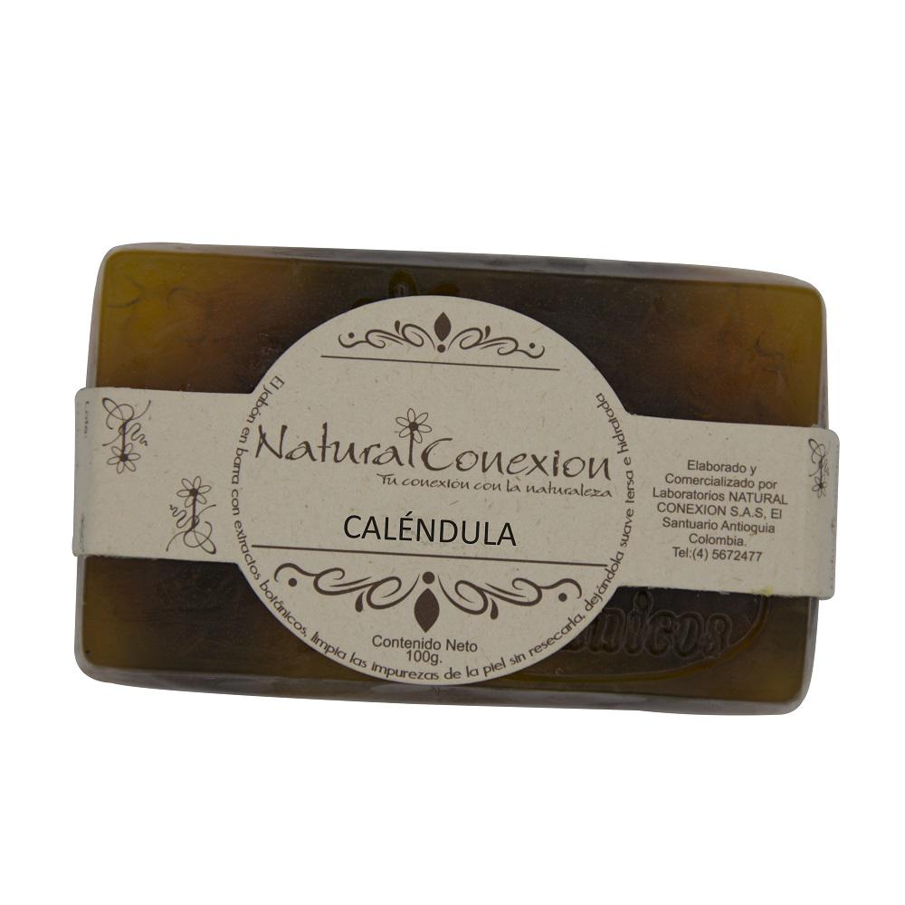 Jabón Barra Glicerina Natural Caléndula Manzanilla 100 Grms